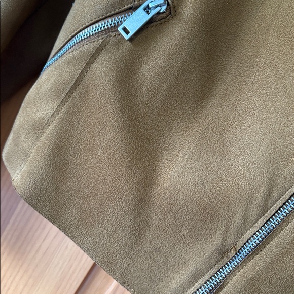 H&M Faux Suede Moto Jacket - Picture 6 of 14